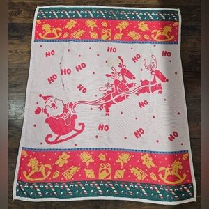 Vintage Christmas Throw